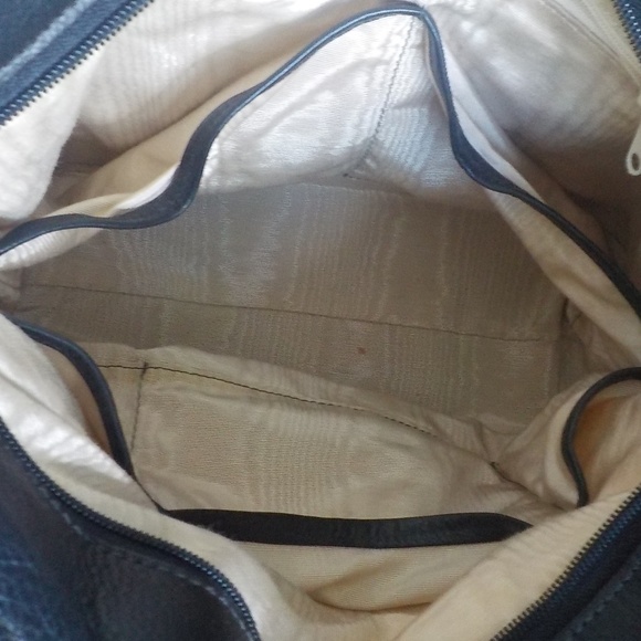 Map Fabric/Leather Shoulder Bag - Picture 8 of 10